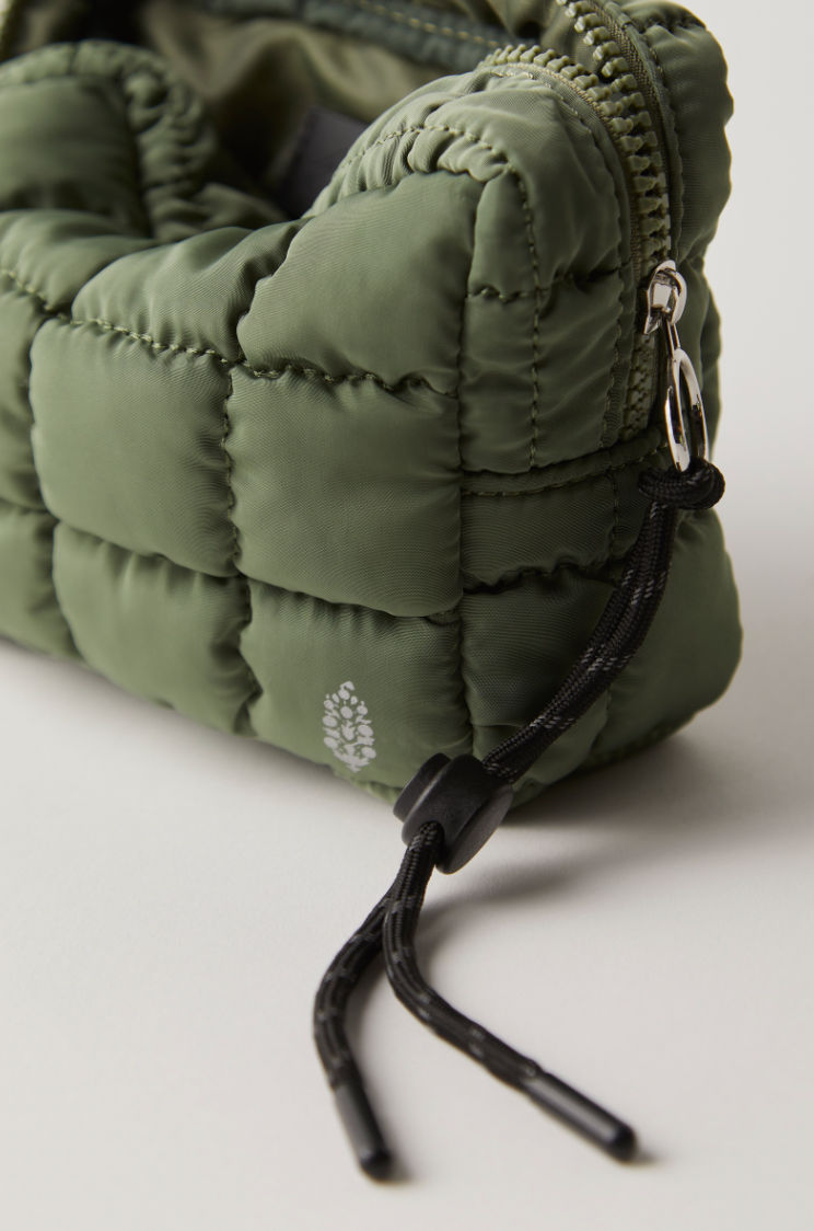 Quilted Mini Case Washed Sage