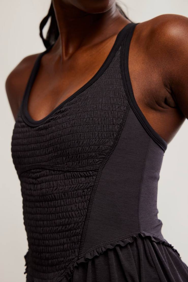 Smockin Hot Dress Black