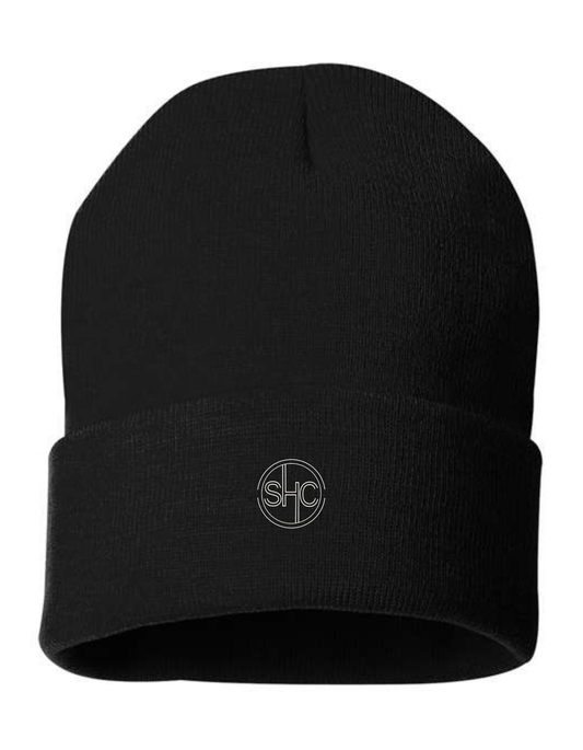 SHC Embroidered Circle Logo Beanie