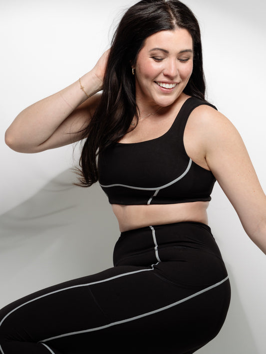 You're a Peach Legging Black