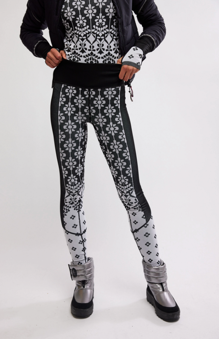 Myoko Jacquard Legging Onyx