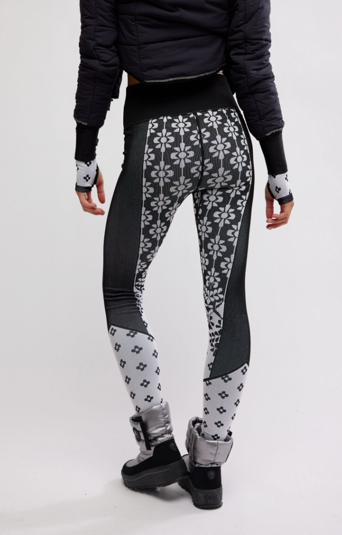 Myoko Jacquard Legging Onyx