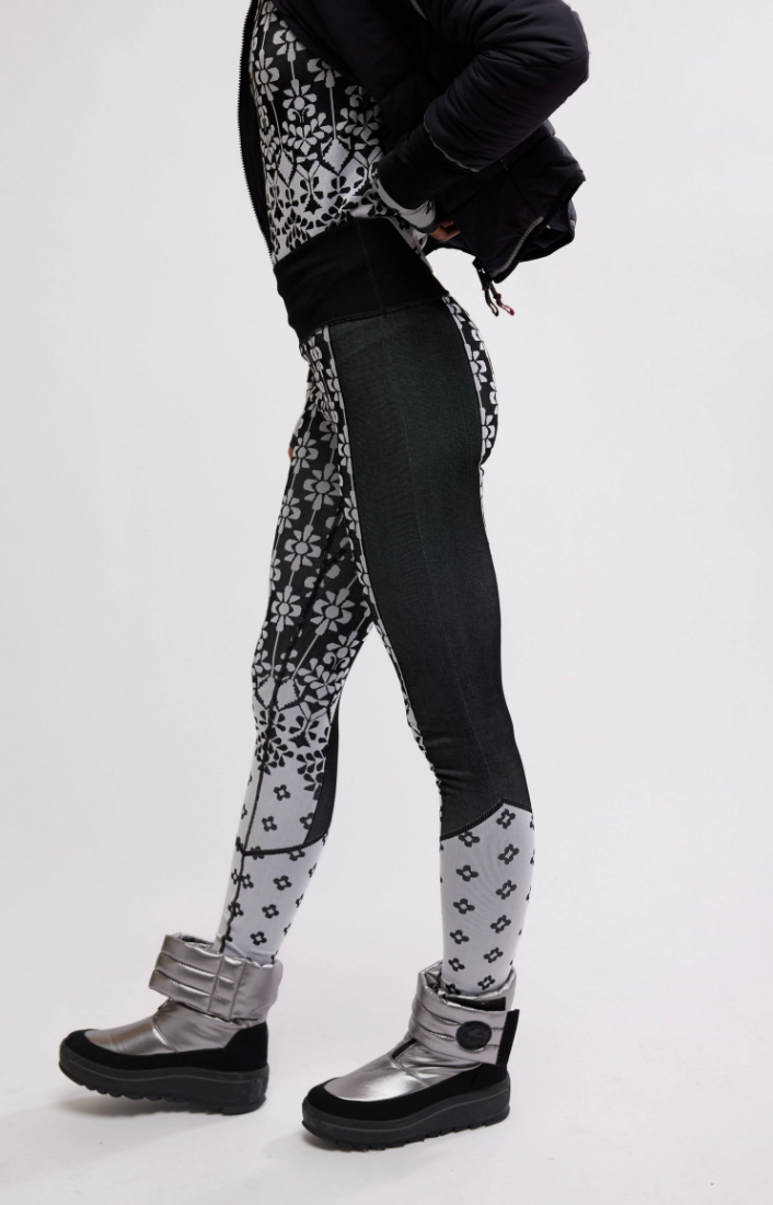 Myoko Jacquard Legging Onyx