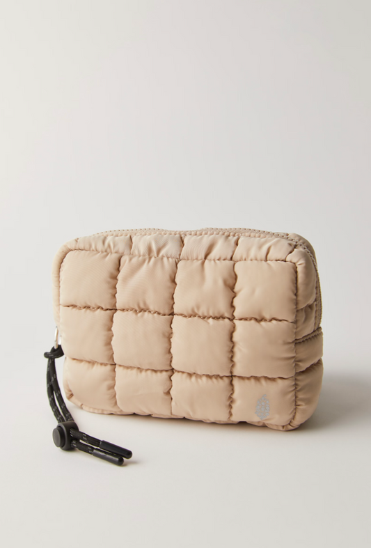 Quilted Mini Case Off White