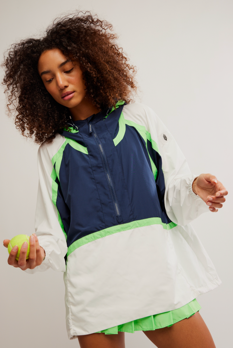 Care FP Like The Wind Colorblock Jacket Midnight Navy Combo